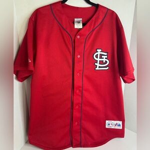 Majestic St. Louis Cardinals Mark McGwire #25 Jersey Men’s XL red MLB Baseball T